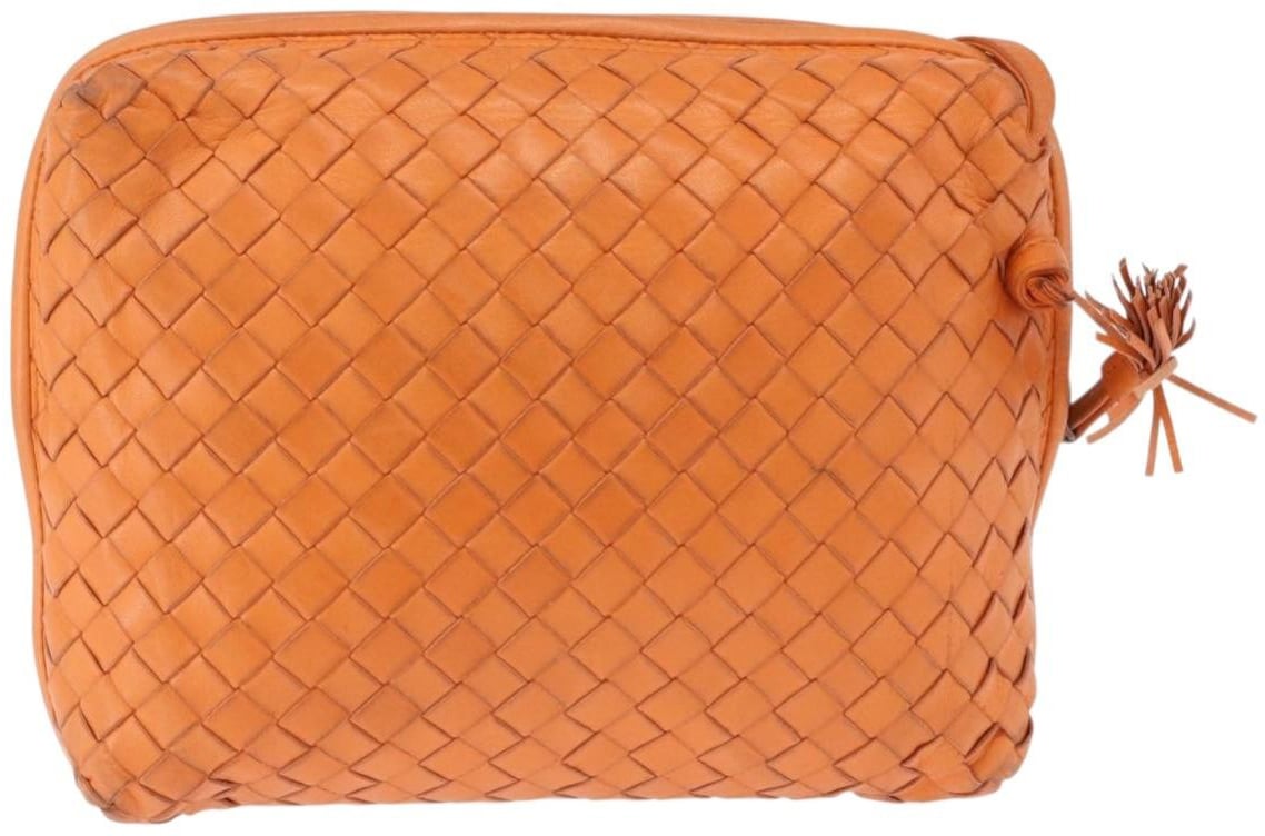 Bottega Veneta Nodini Intrecciato Nappa Small Oranje