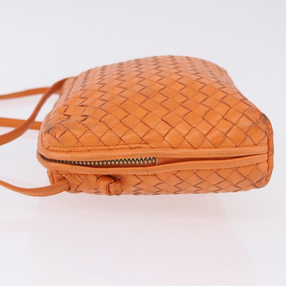 Bottega Veneta Nodini Intrecciato Nappa Small Oranje