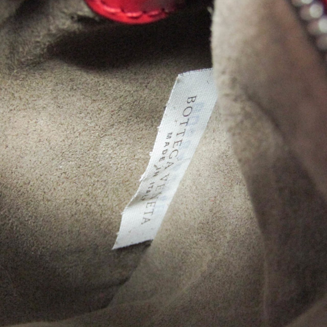 Bottega Veneta Bottega Veneta Roma Bag Intrecciato Nappa Small Rood
