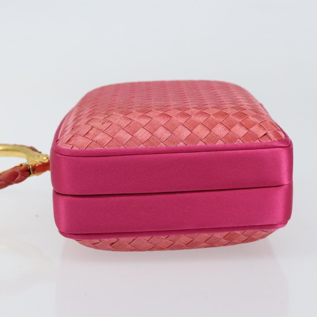 Bottega Veneta Intrecciato Clutch bag Satin Roze