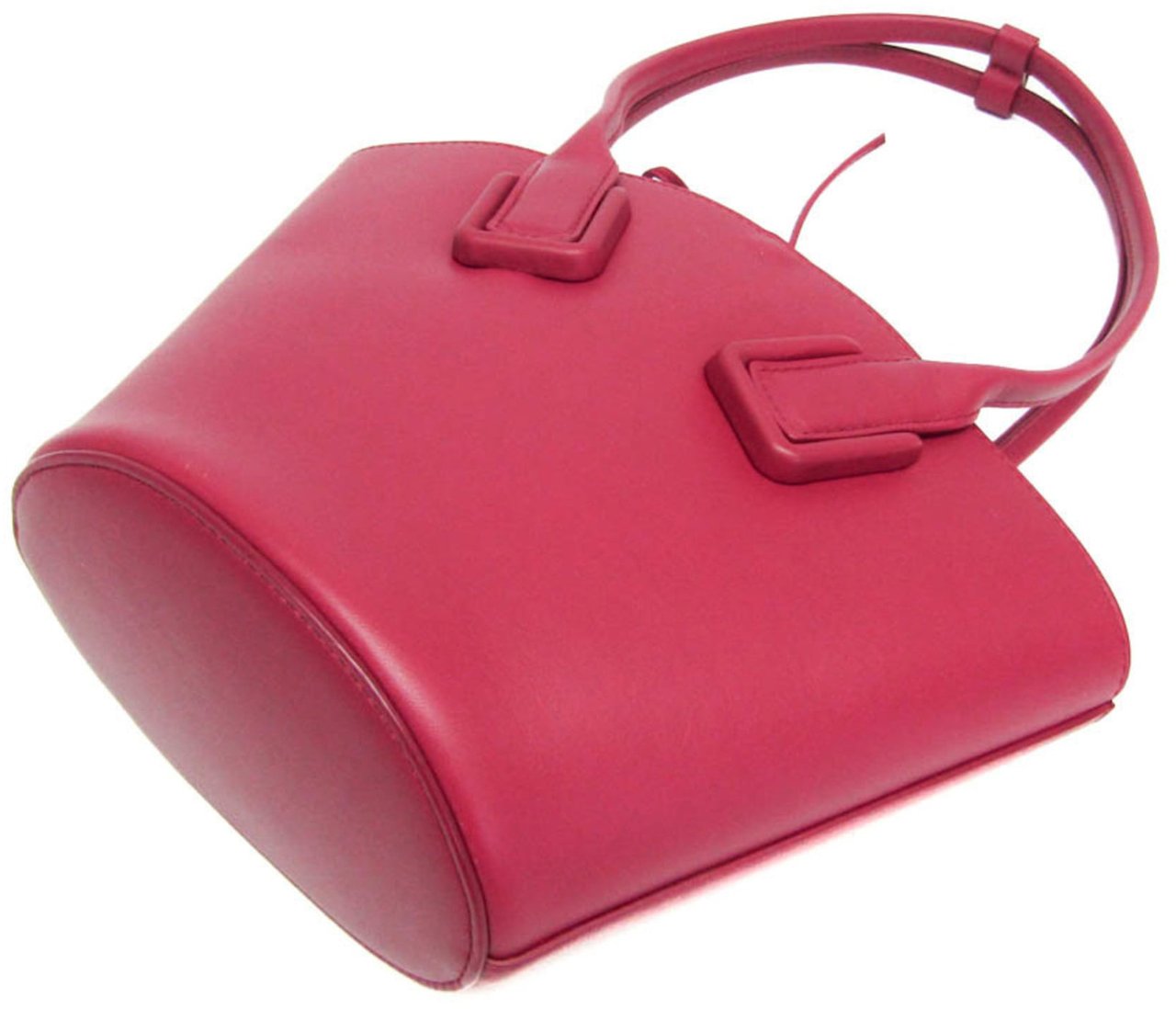 Bottega Veneta Basket Tote Leather Small Roze