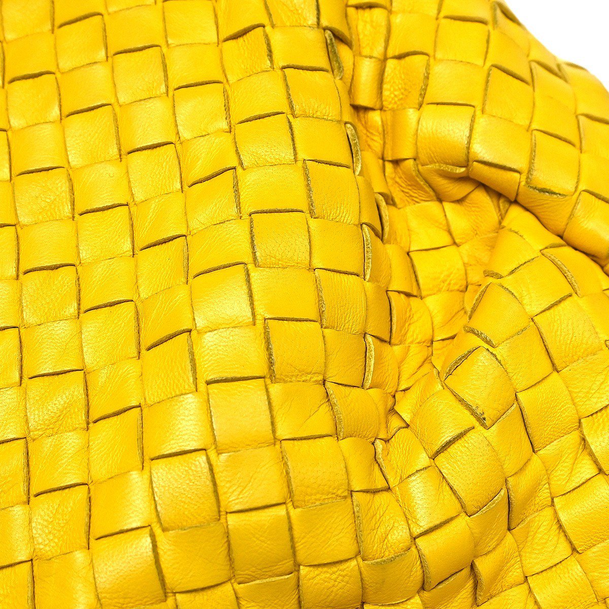 Bottega Veneta Belly Hobo Intrecciato Nappa Medium Geel