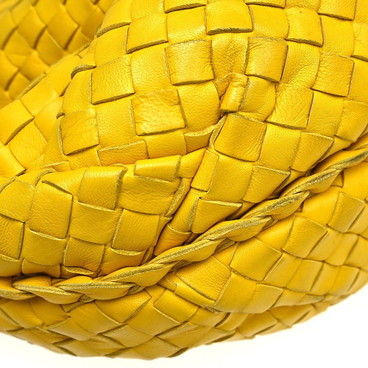Bottega Veneta Belly Hobo Intrecciato Nappa Medium Geel