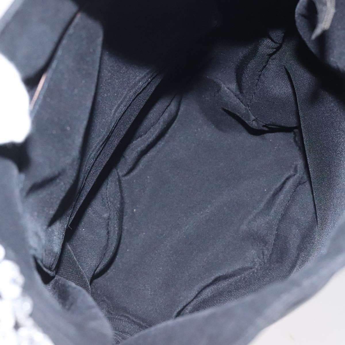 Bottega Veneta Vintage Nylon Zwart