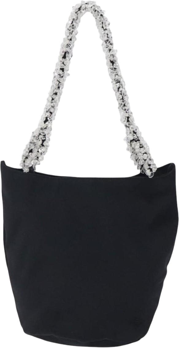 Bottega Veneta Vintage Nylon Zwart
