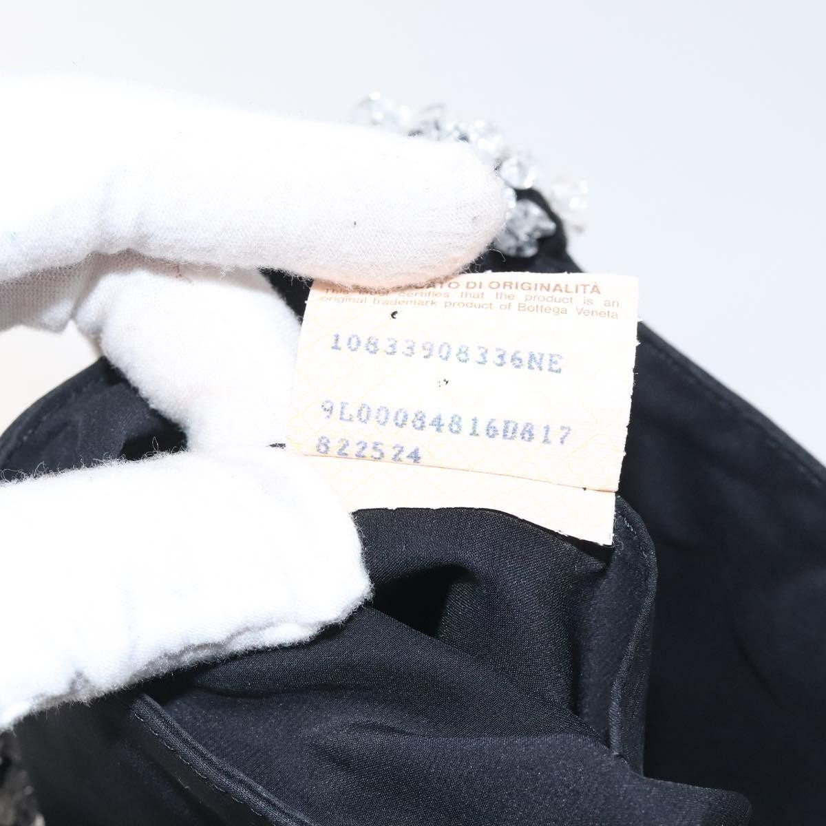 Bottega Veneta Vintage Nylon Zwart