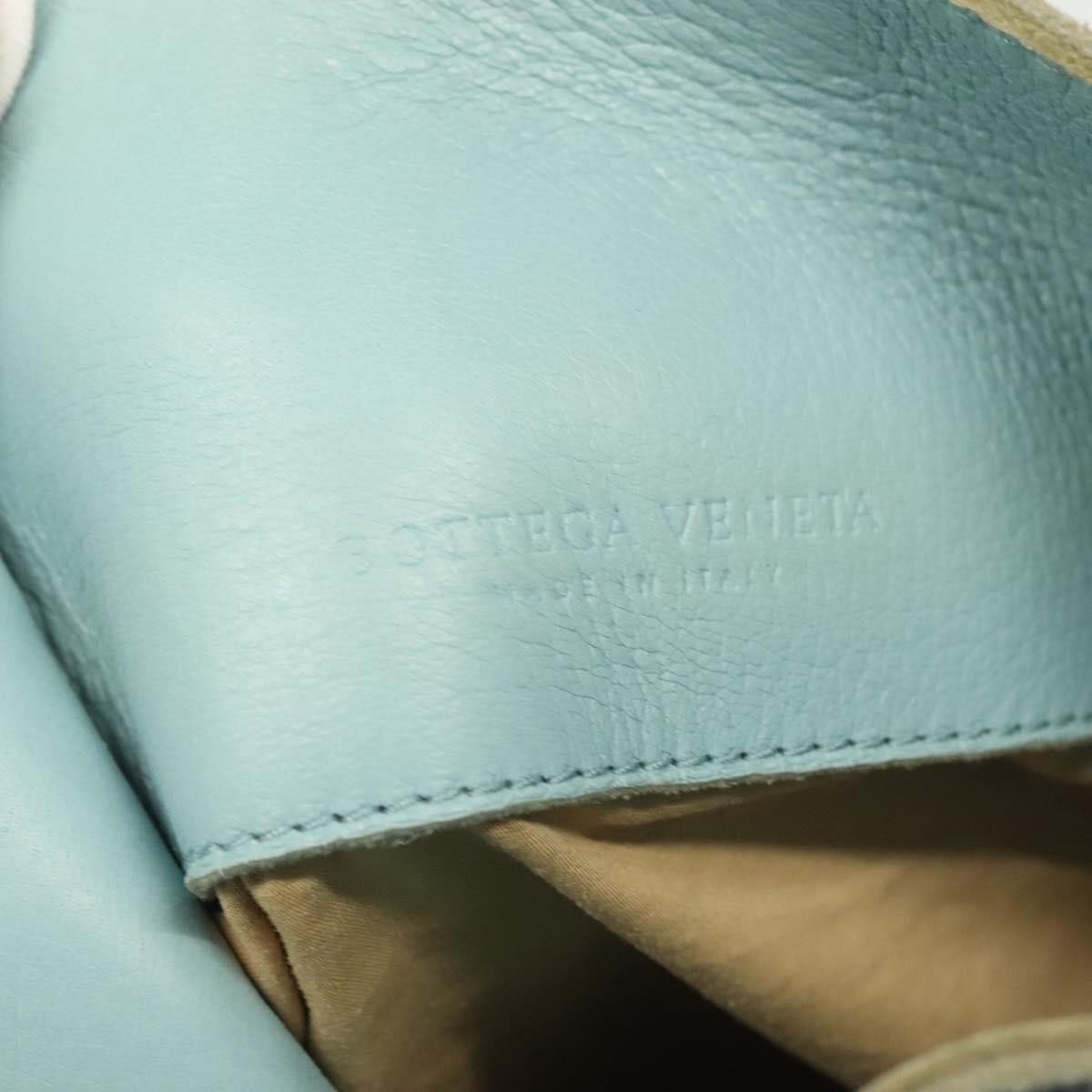 Bottega Veneta Bottega Veneta Front Zip Hobo Leather Medium Blauw