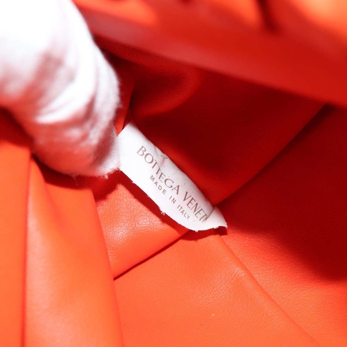 Bottega Veneta The Chain Leather Teen Oranje