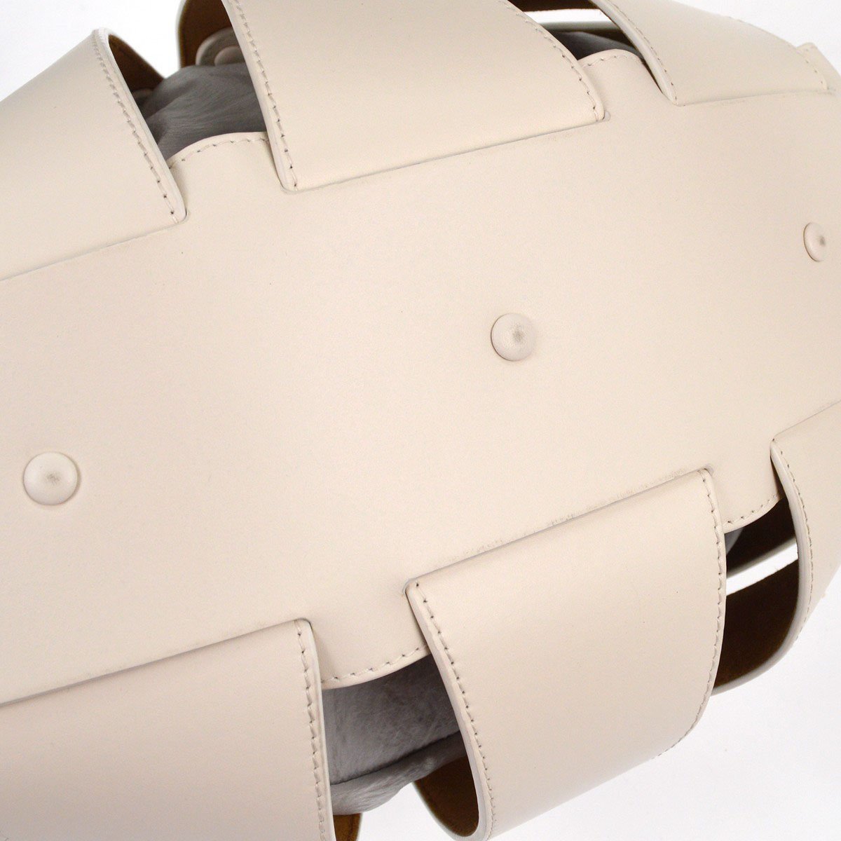 Bottega Veneta Bottega Veneta Shell Bag Leather Large Wit