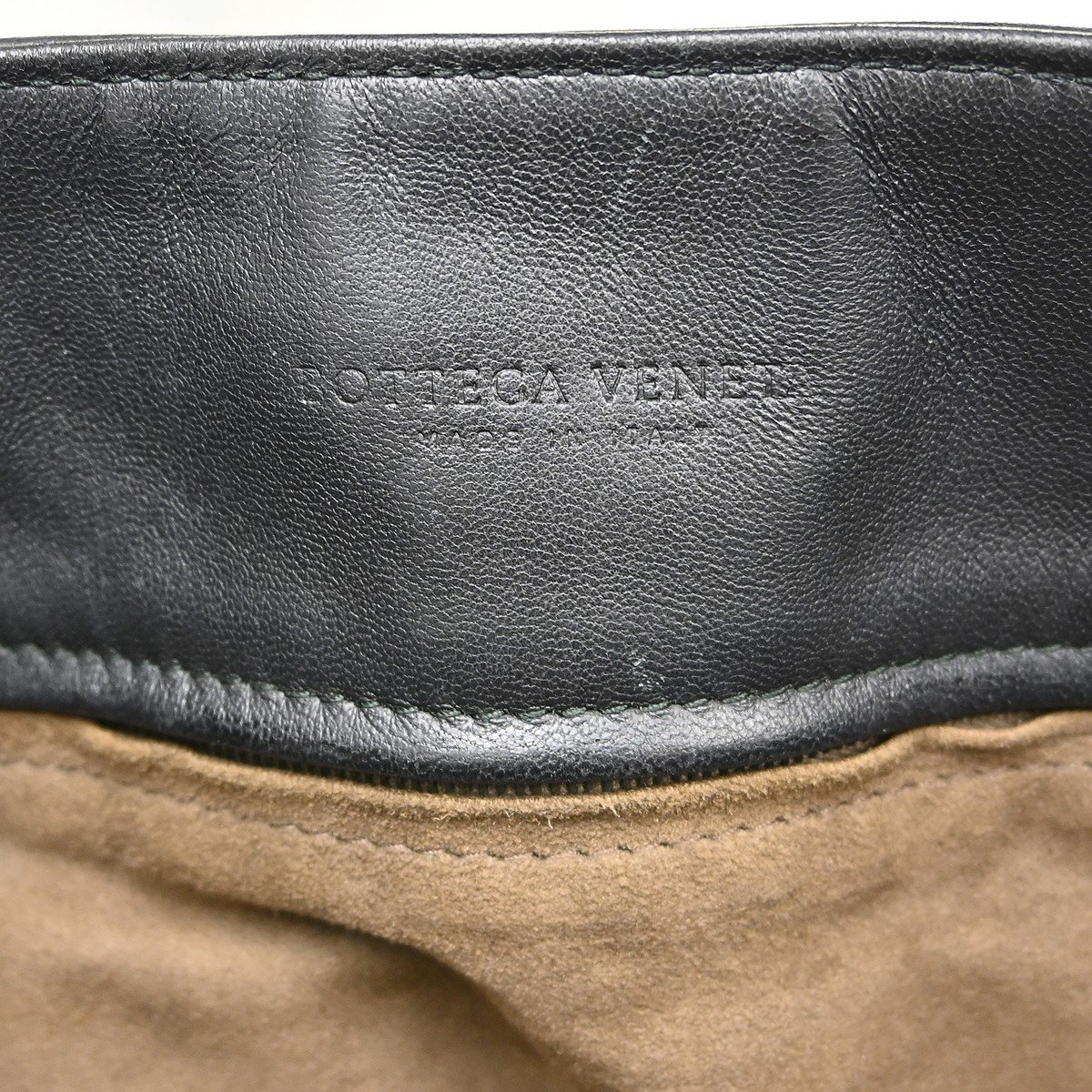Bottega Veneta Roma Intrecciato Nappa Large Zwart