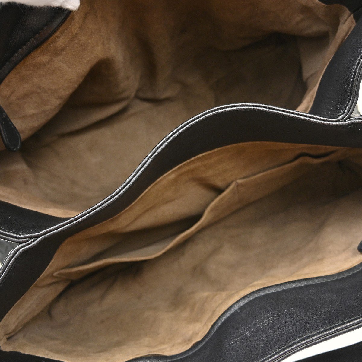 Bottega Veneta Roma Intrecciato Nappa Large Zwart