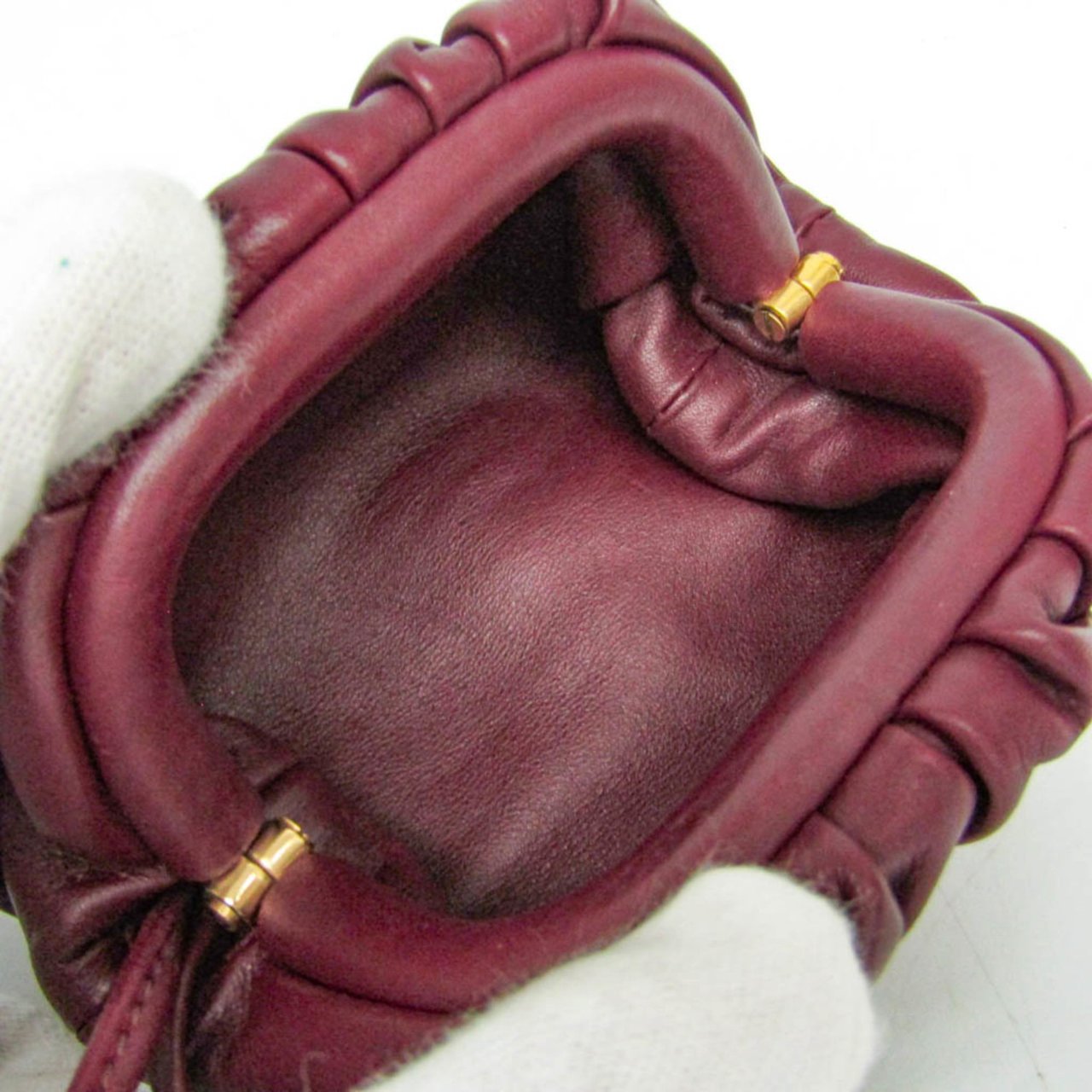 Bottega Veneta Bottega Veneta The Pouch Leather Mini Divers