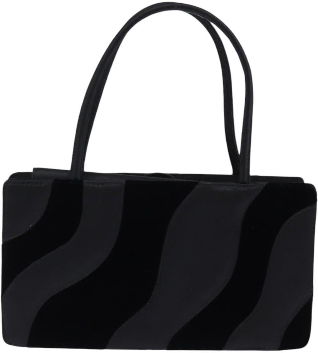 Bottega Veneta Bottega Veneta Vintage handbag Velvet Zwart