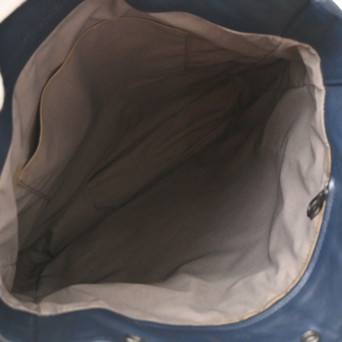 Bottega Veneta Belted Snap Tote Intrecciato Nappa Medium Navy
