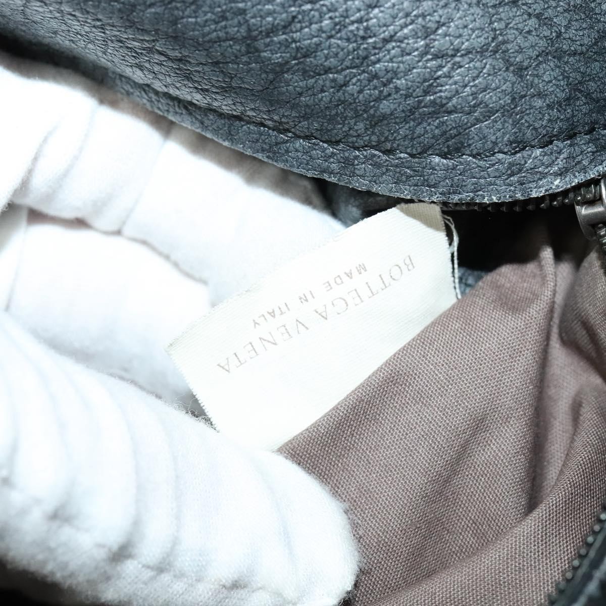 Bottega Veneta Bottega Veneta Shopping Tote Leather with Intrecciato Detail Large Grijs