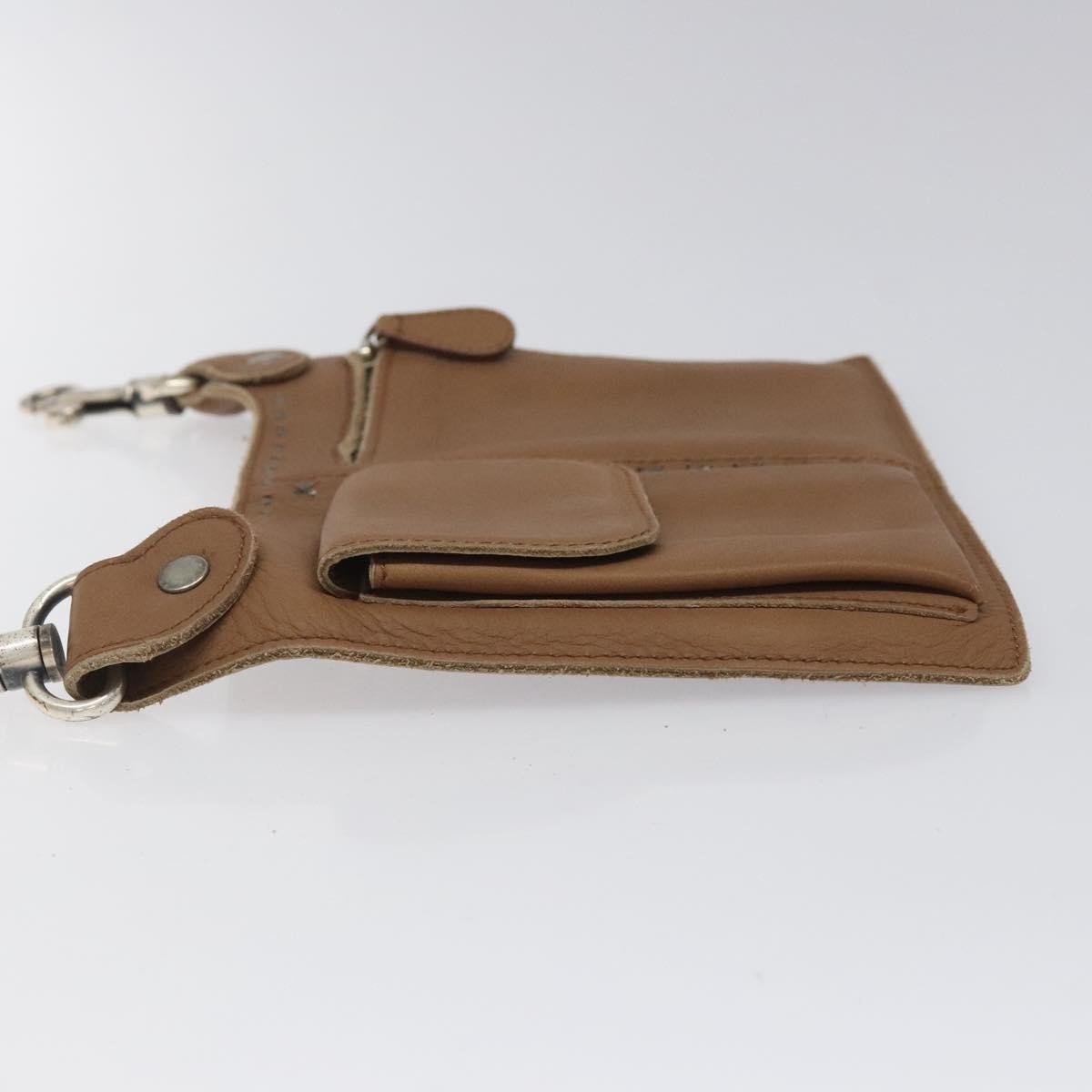 Bottega Veneta Vintage Front Pocket Waist Leather Bruin