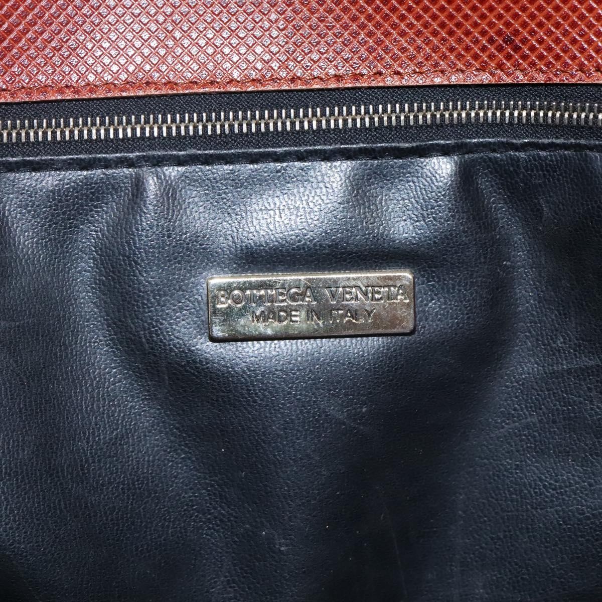 Bottega Veneta Bottega Veneta Marco Polo Tote Coated Canvas and Leather Detail Large Zwart