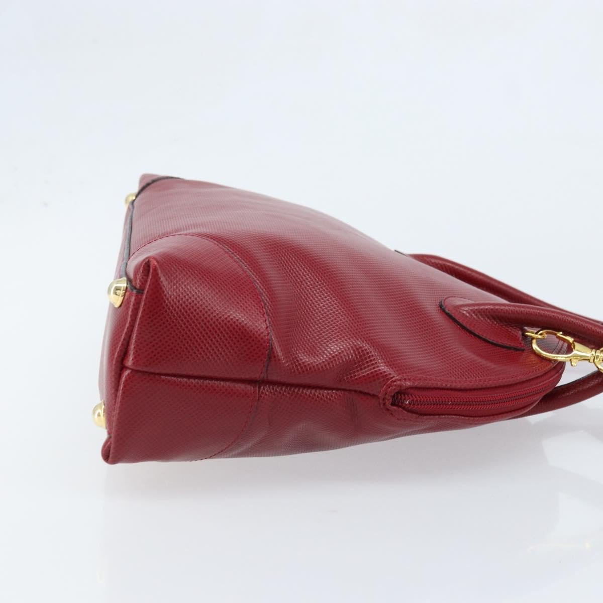 Bottega Veneta Vintage Leather Rood