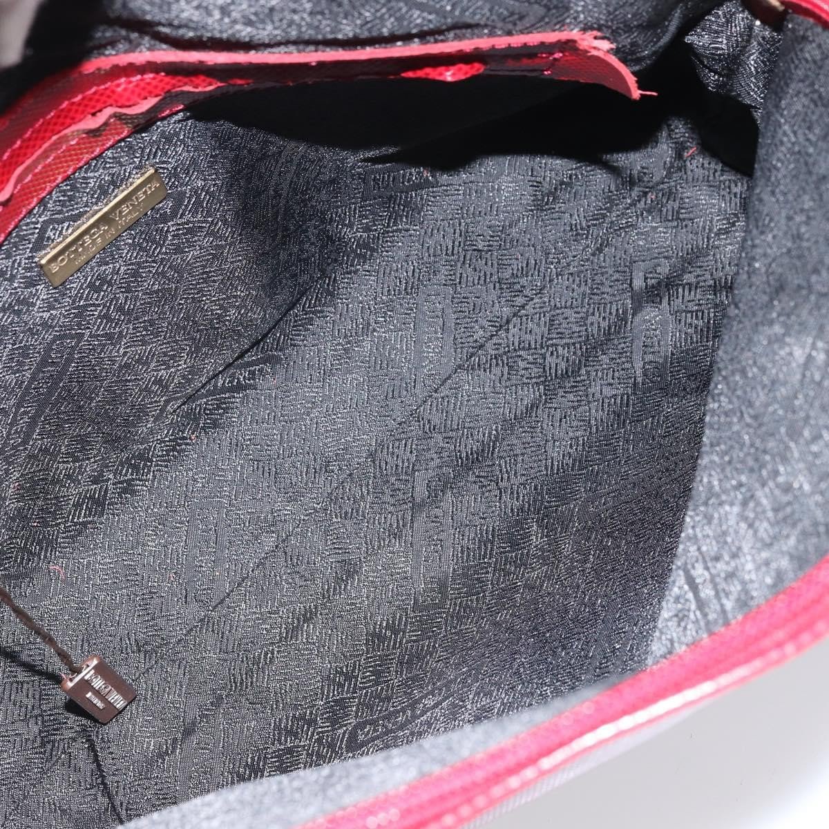 Bottega Veneta Vintage Leather Rood
