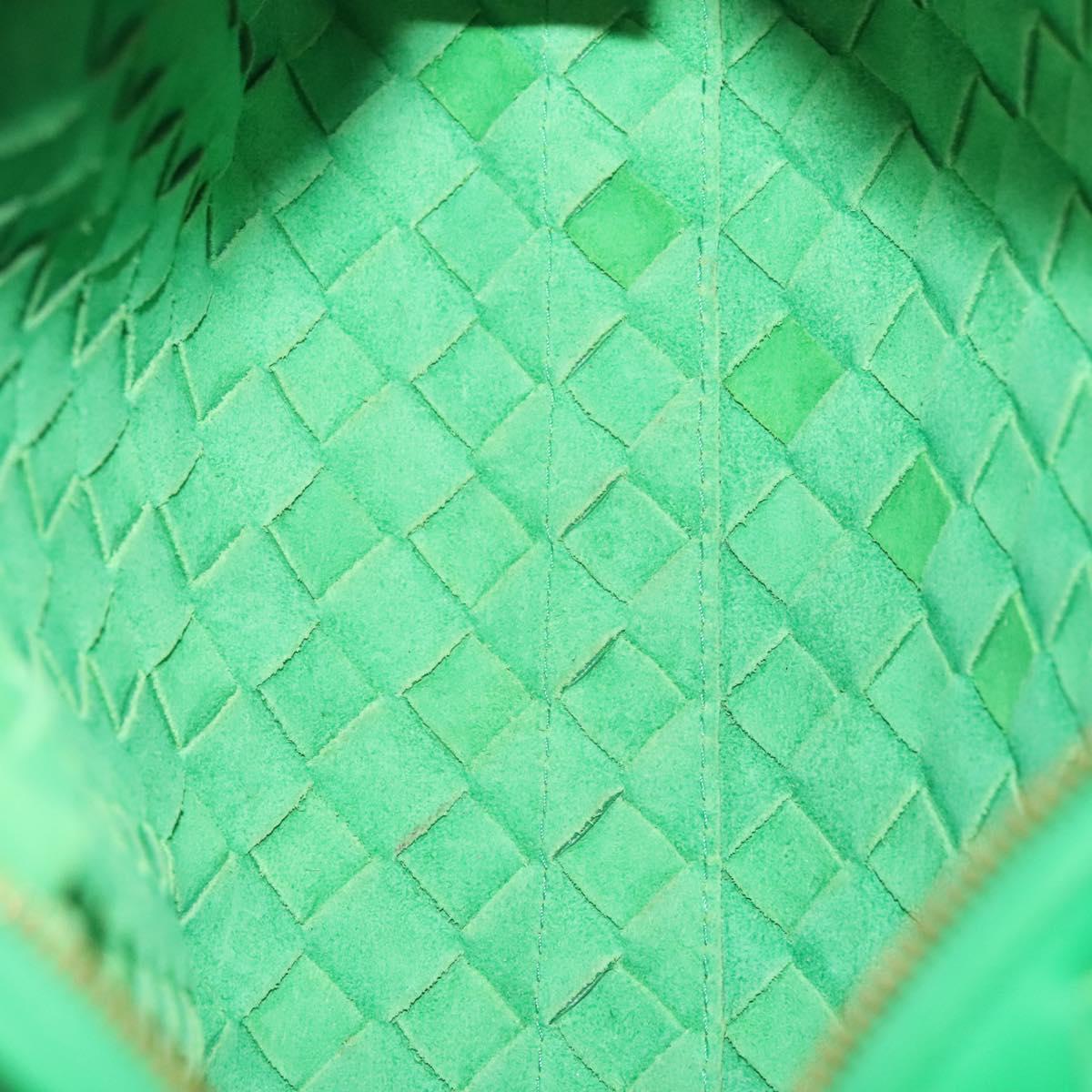 Bottega Veneta Bottega Veneta Loop Crossbody Bag Intrecciato Nappa Small Groen