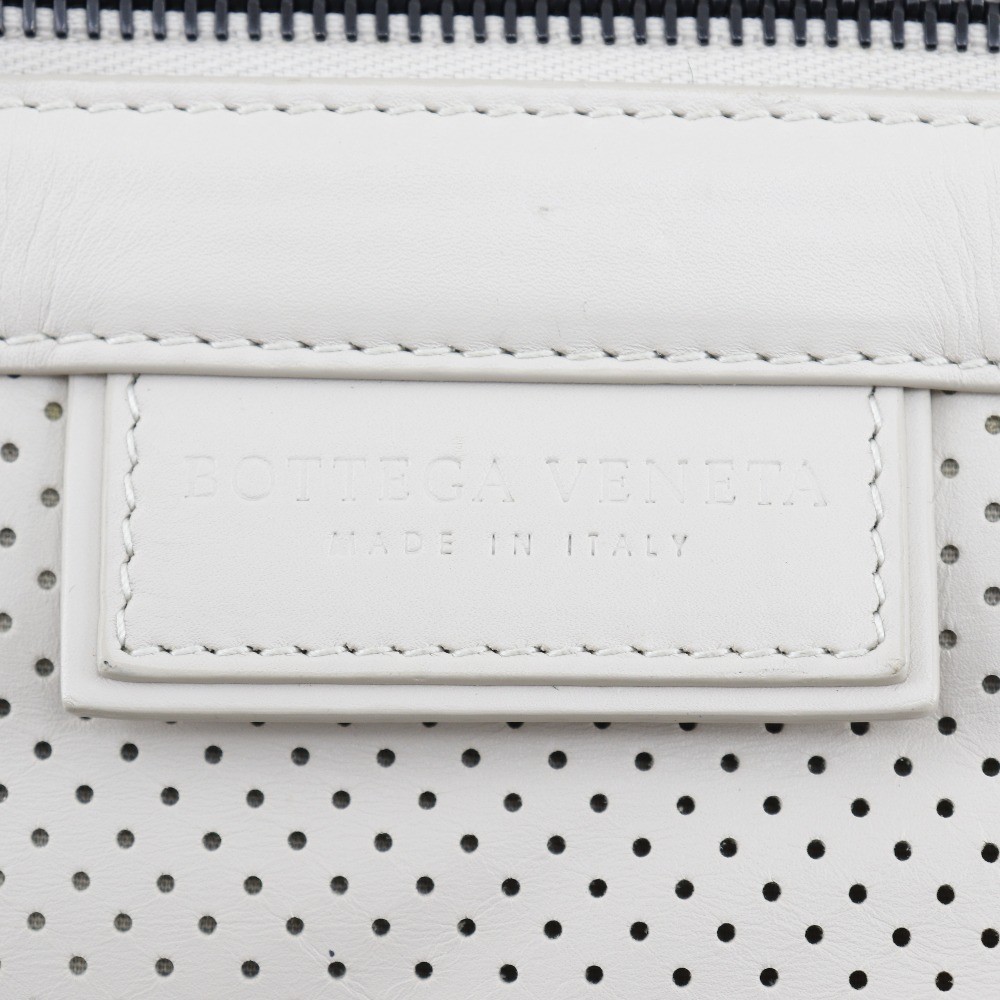 Bottega Veneta Bottega Veneta Drawstring Backpack Perforated Leather Large Beige