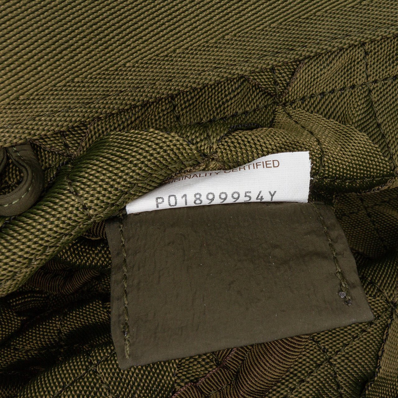 Bottega Veneta Canvas Intrecciato Tote Groen