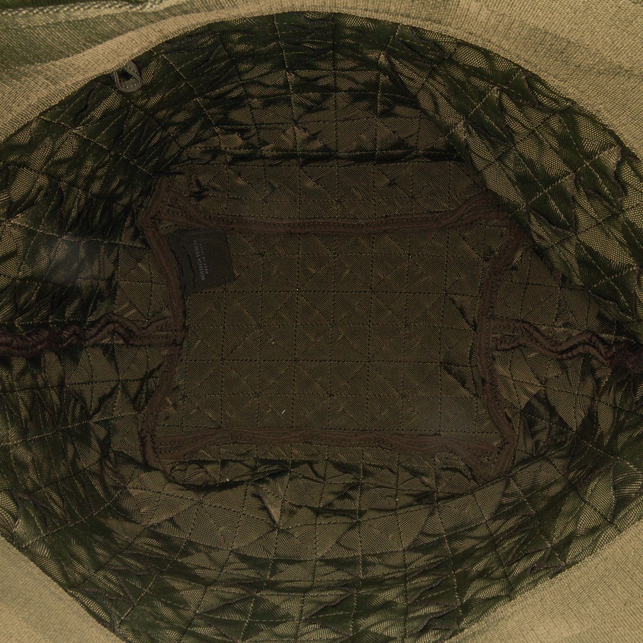 Bottega Veneta Canvas Intrecciato Tote Groen