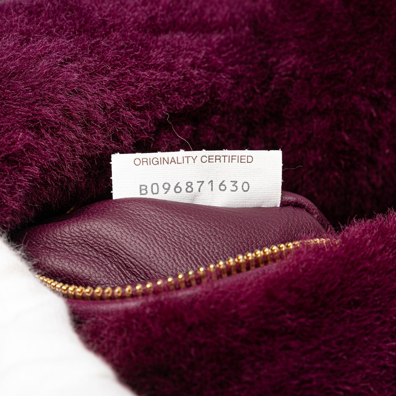 Bottega Veneta Mini Shearling Jodie Paars