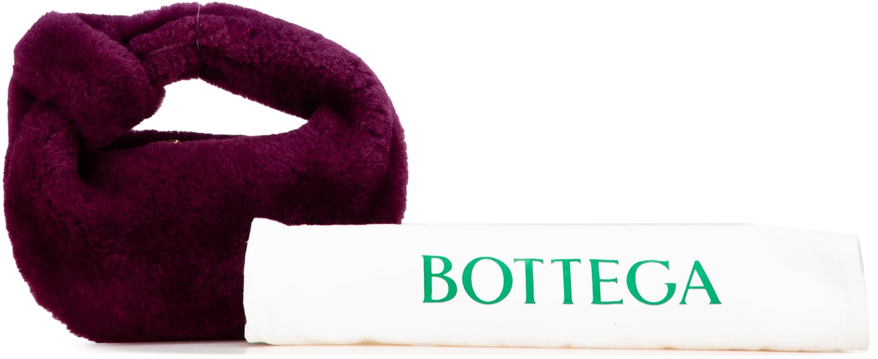 Bottega Veneta Mini Shearling Jodie Paars