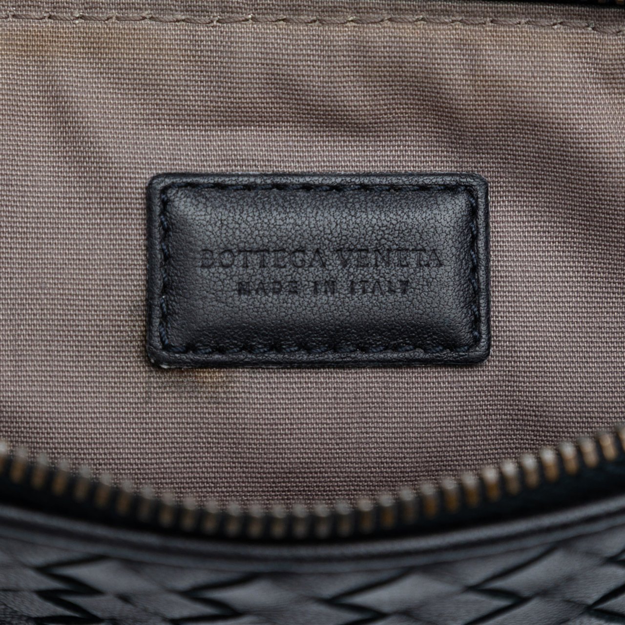 Bottega Veneta Nappa Intrecciato Clutch Zwart