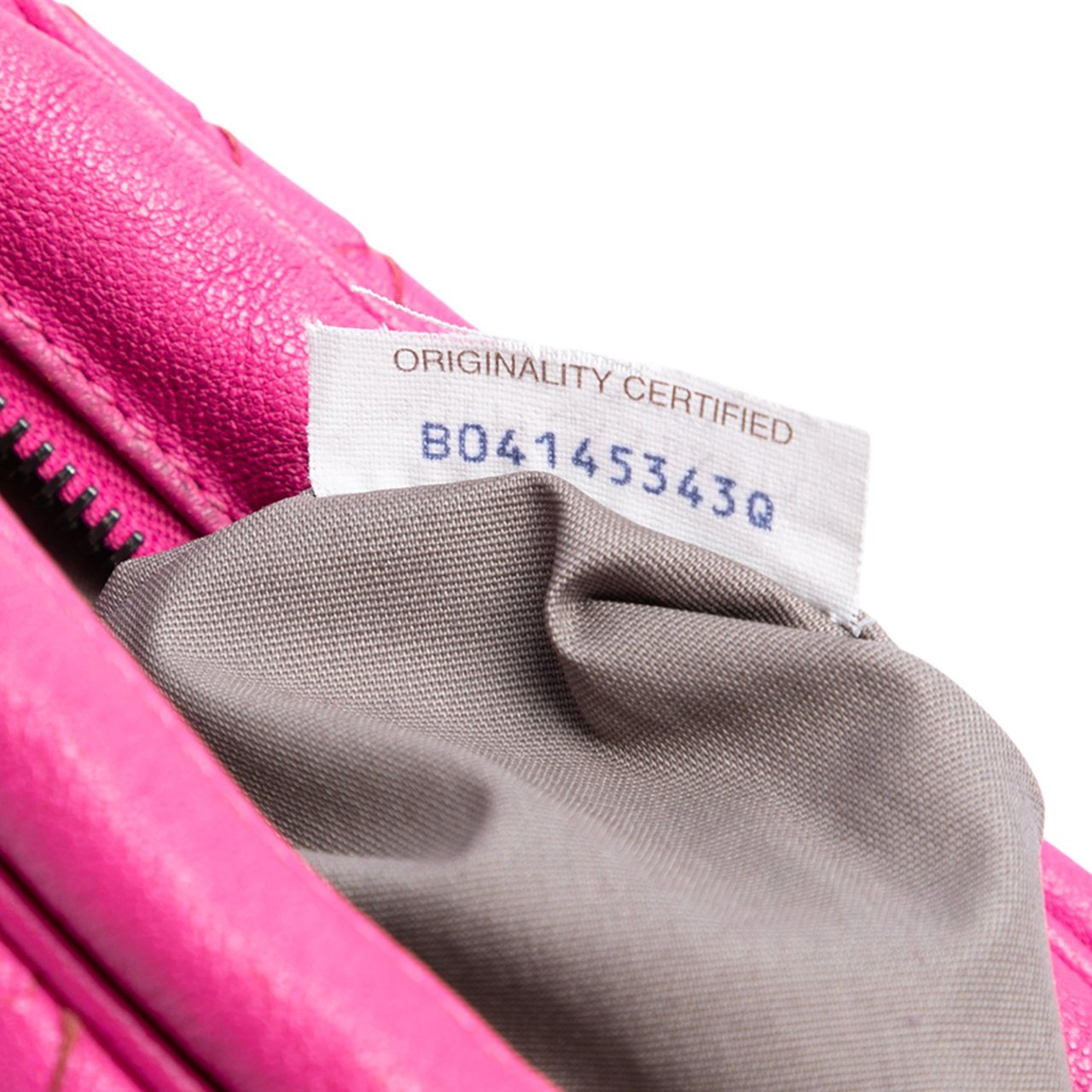 Bottega Veneta Nappa Intrecciato Front Pocket Messenger Bag Roze