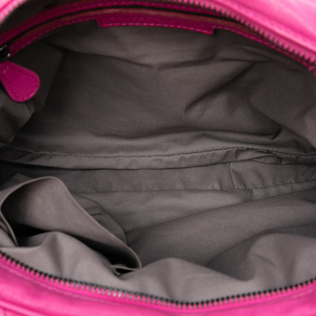Bottega Veneta Nappa Intrecciato Front Pocket Messenger Bag Roze