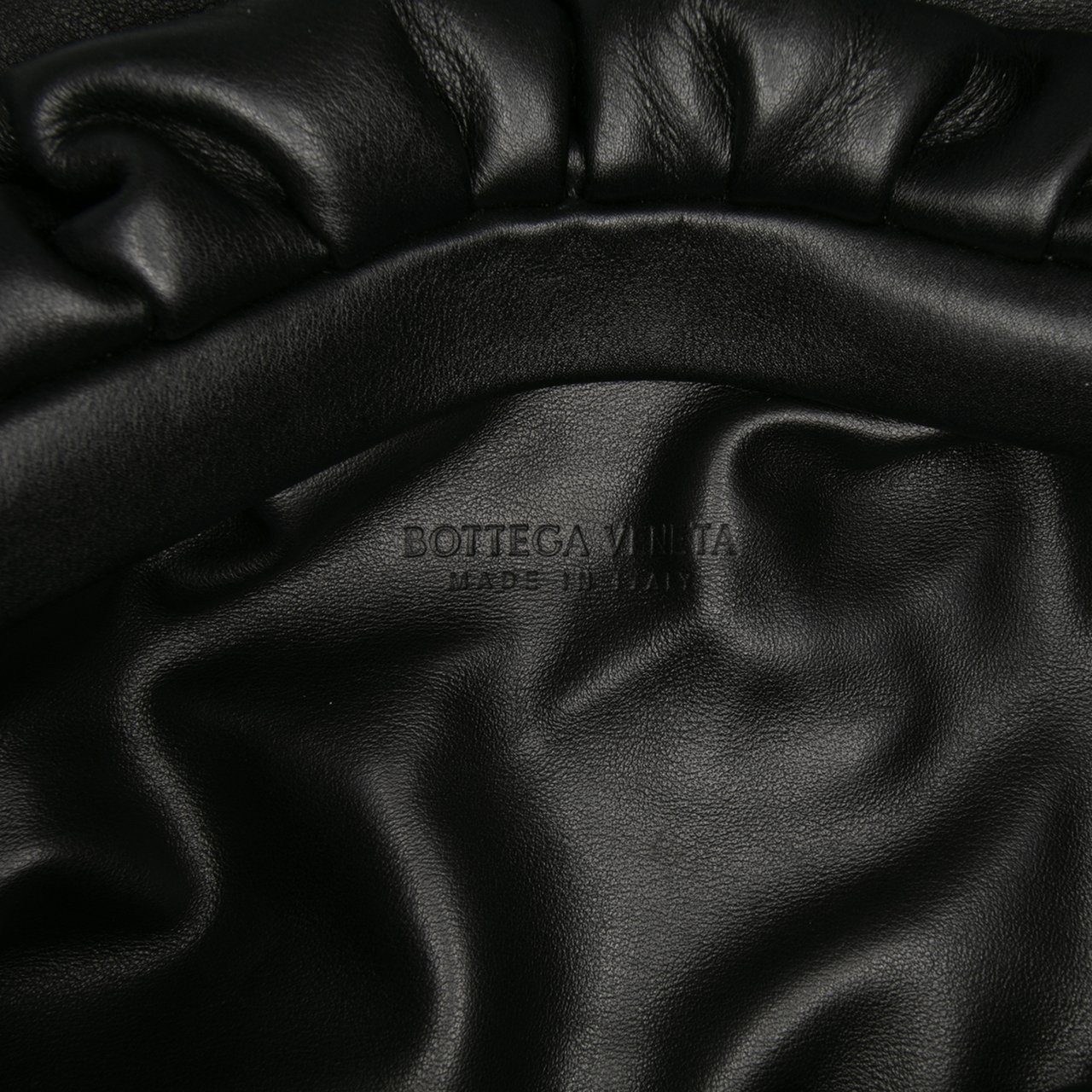 Bottega Veneta Nappa The Fringe Pouch Zwart
