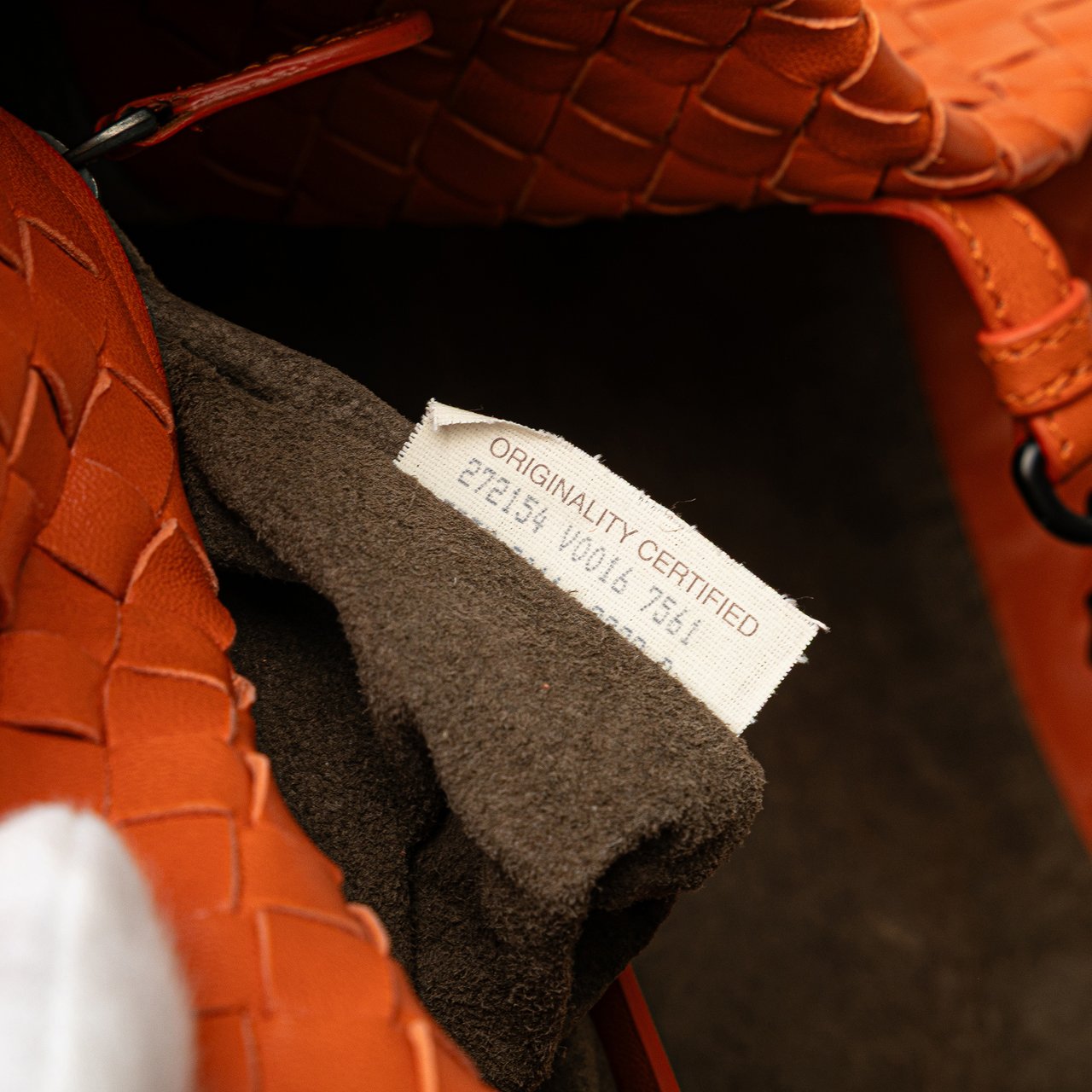 Bottega Veneta Large Nappa Intrecciato Cesta Tote Oranje