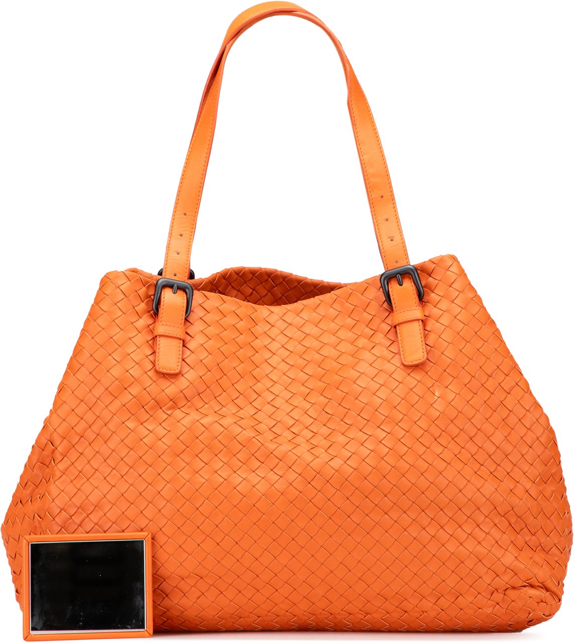 Bottega Veneta Large Nappa Intrecciato Cesta Tote Oranje