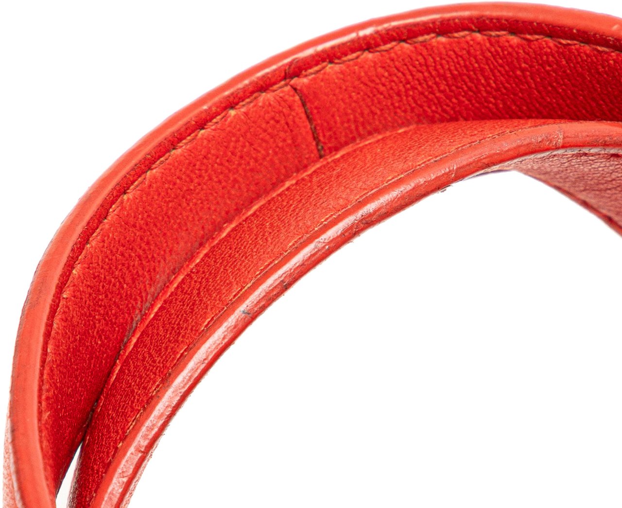 Bottega Veneta Nappa Intrecciato Montaigne Shoulder Bag Rood