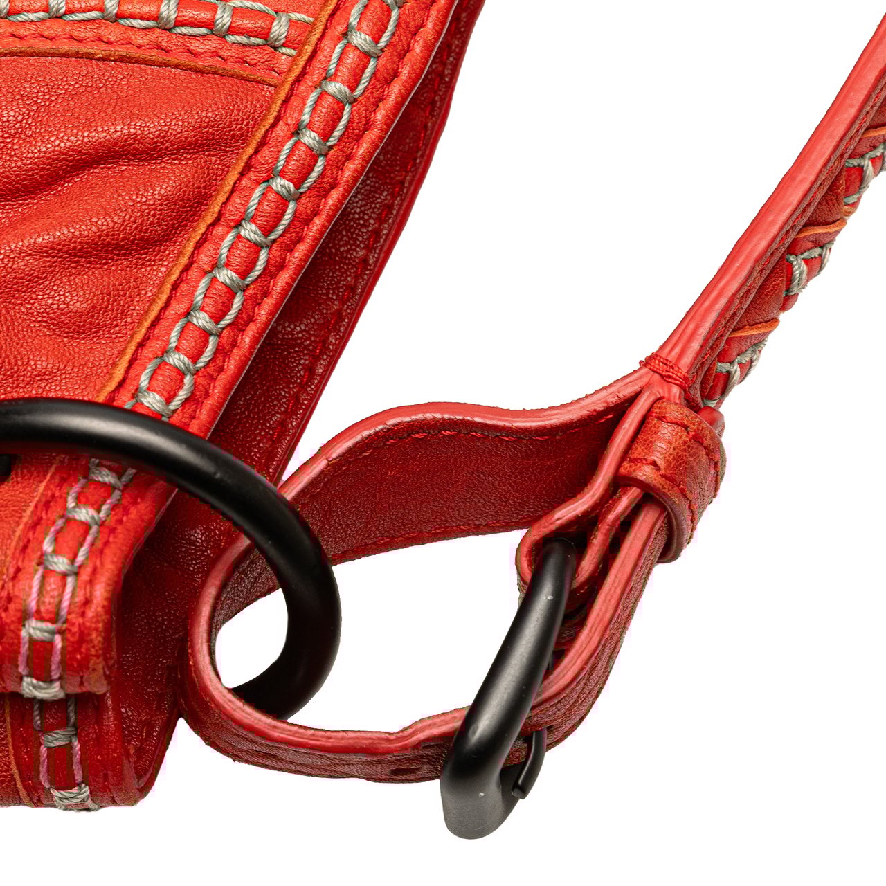 Bottega Veneta Leather Intrecciato Tote Oranje