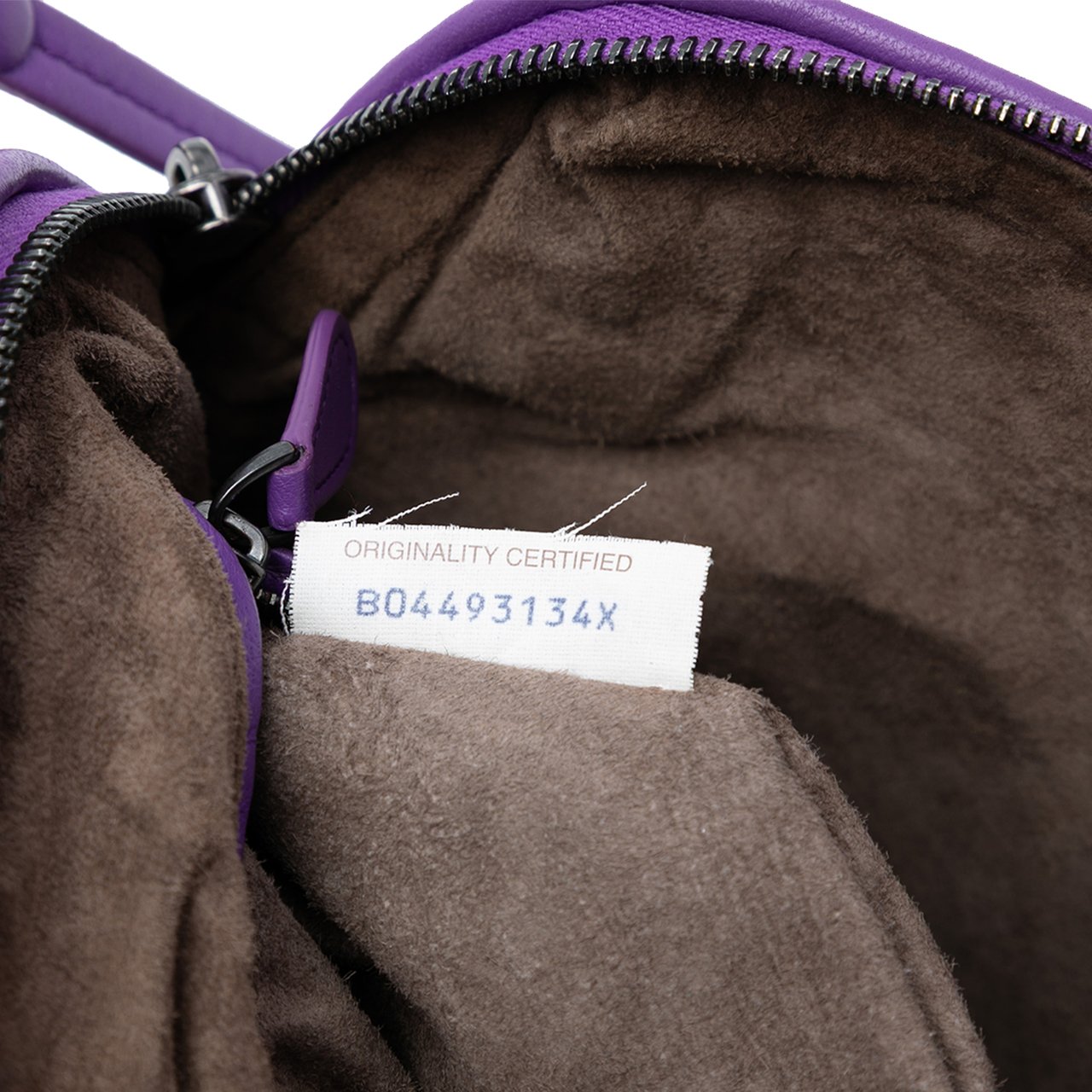 Bottega Veneta Nappa Intrecciato Nodini Crossbody Paars