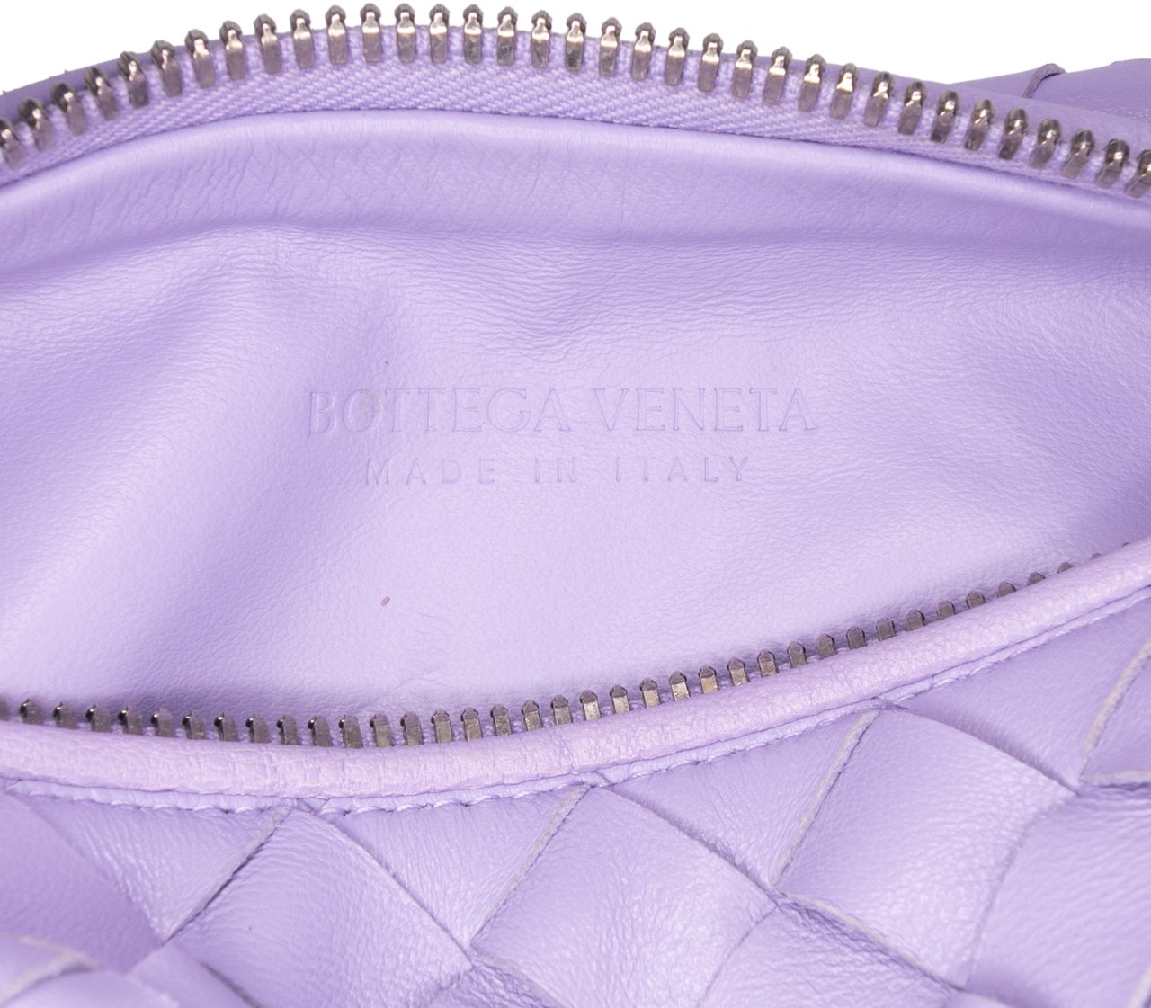 Bottega Veneta Mini Nappa Intrecciato Jodie Paars