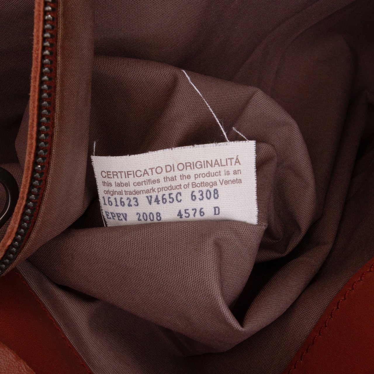 Bottega Veneta Leather Intrecciato Crossbody Bruin