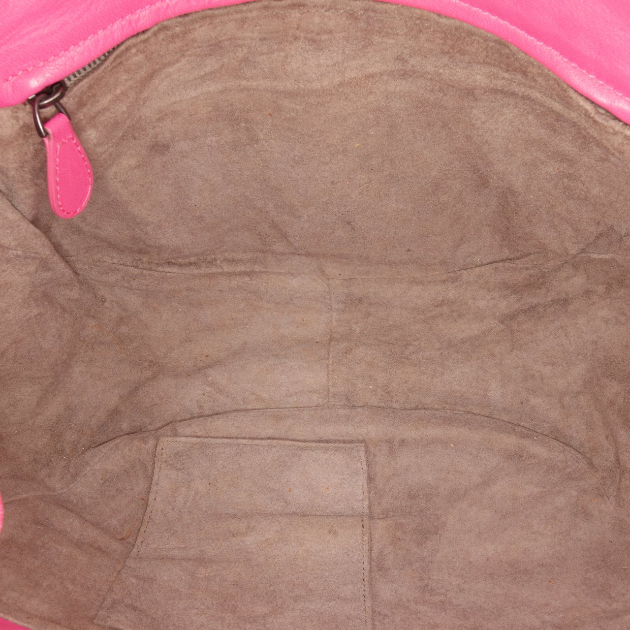 Bottega Veneta Nappa Intrecciato Flap Crossbody Roze