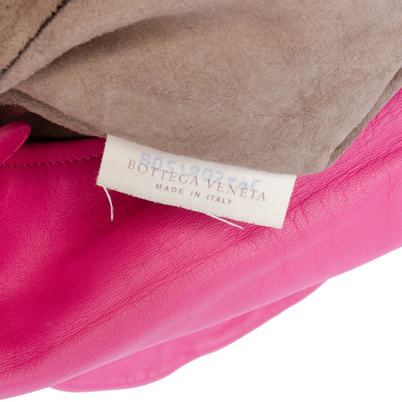 Bottega Veneta Nappa Intrecciato Flap Crossbody Roze