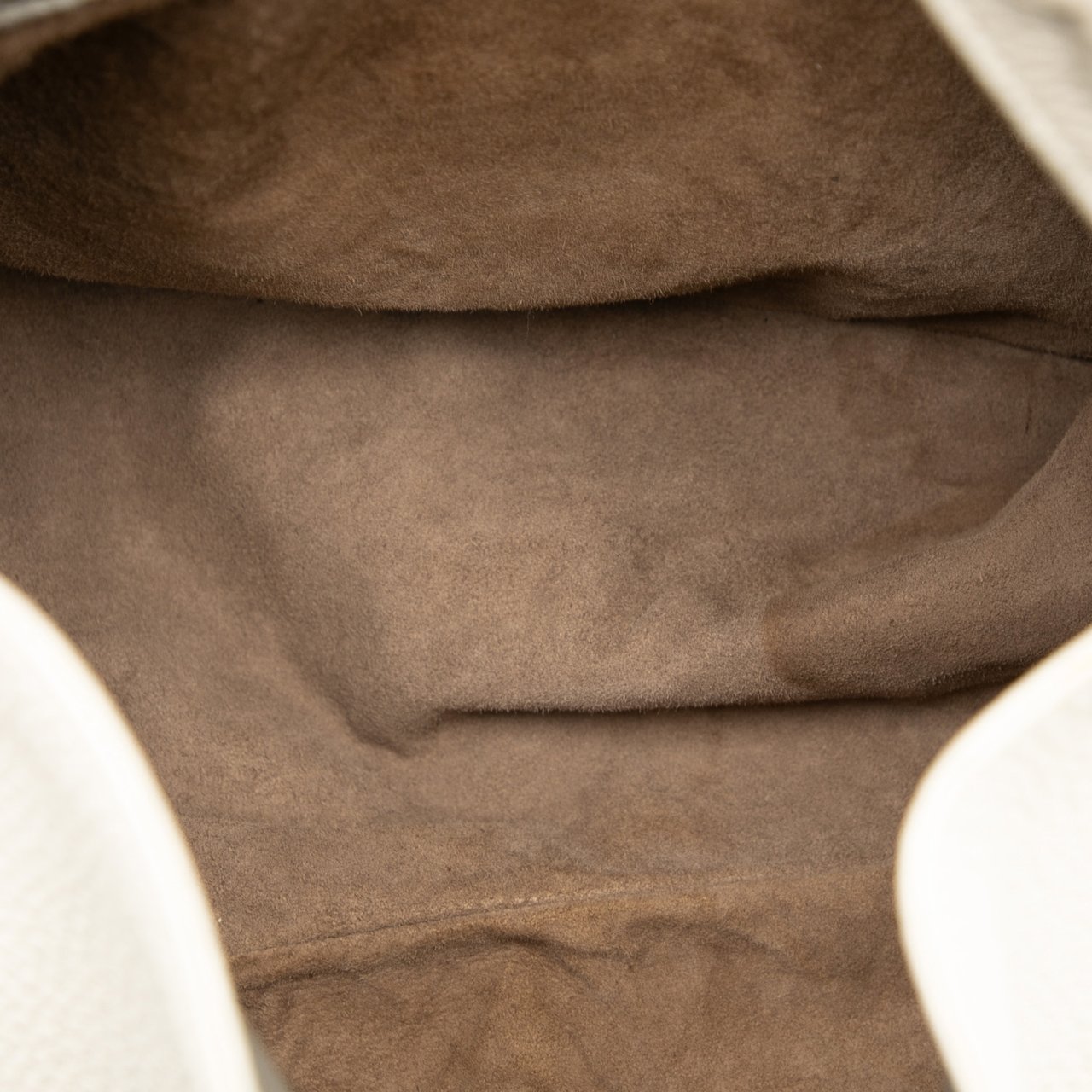 Bottega Veneta Large Washed Cervo Deerskin Hobo Wit