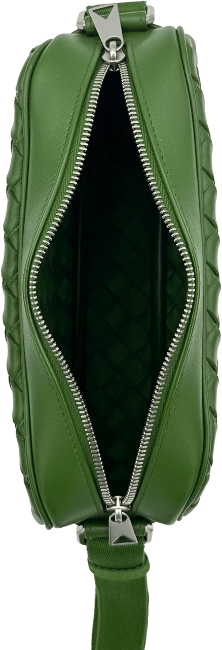 Bottega Veneta Bottega Veneta Classic Camera Bag Small - Green Groen