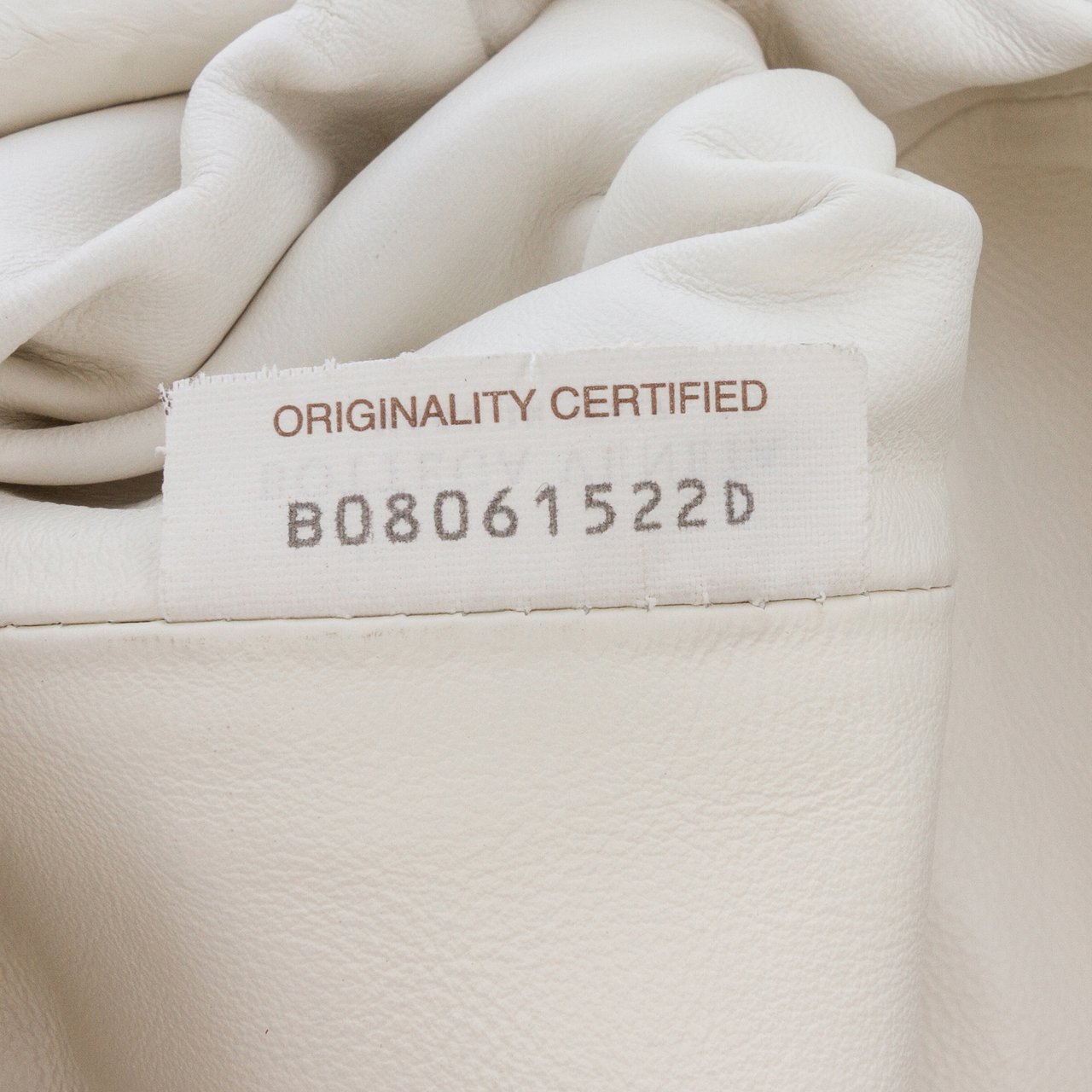 Bottega Veneta Lambskin The Mini Pouch Crossbody Wit