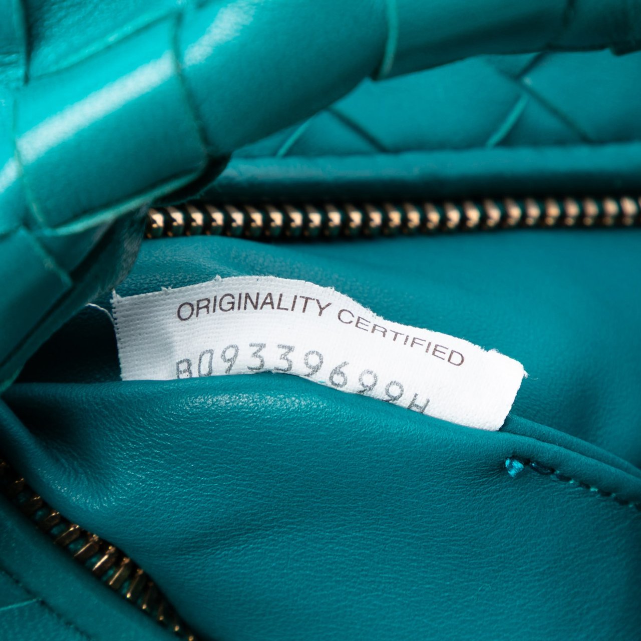 Bottega Veneta Mini Nappa Intrecciato Jodie Blauw