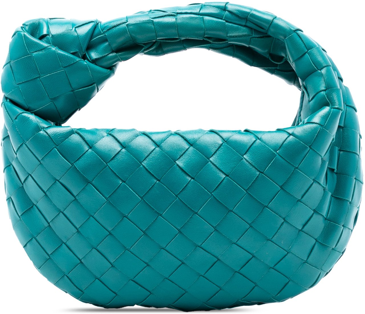 Bottega Veneta Mini Nappa Intrecciato Jodie Blauw