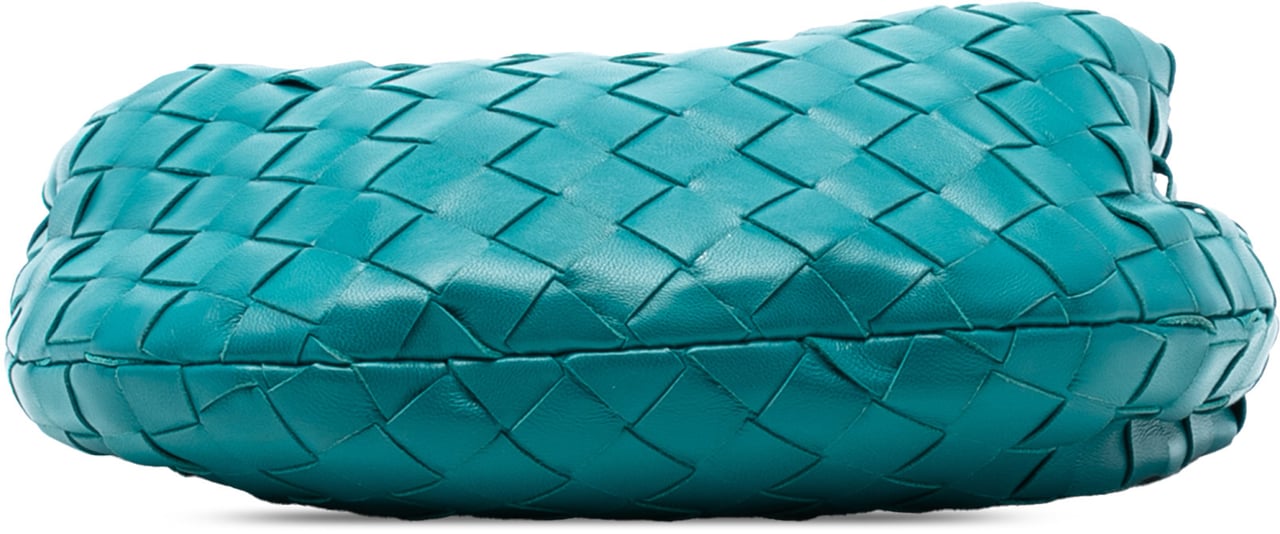 Bottega Veneta Mini Nappa Intrecciato Jodie Blauw