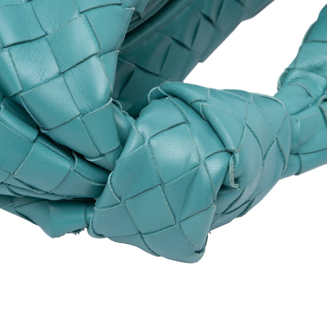 Bottega Veneta Mini Nappa Intrecciato Jodie Blauw