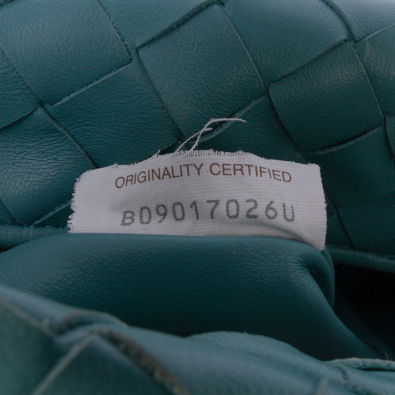 Bottega Veneta Mini Nappa Intrecciato Jodie Blauw